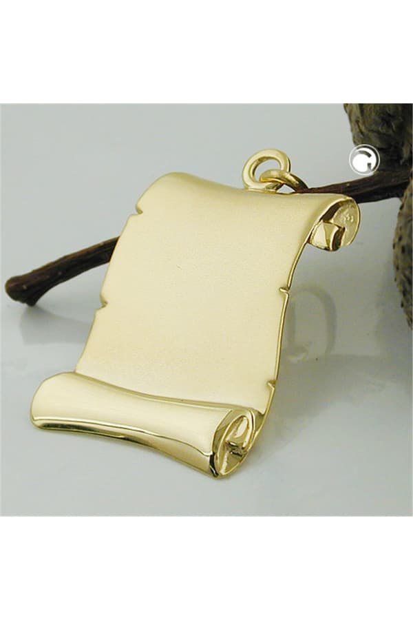 Pendant To Be Engraved 9k Gold - GL431324