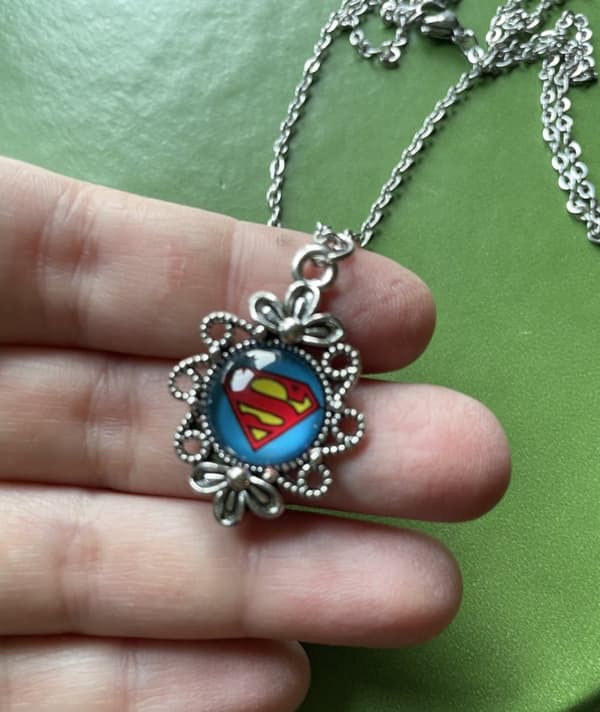 Necklace - Superman - Cabochon