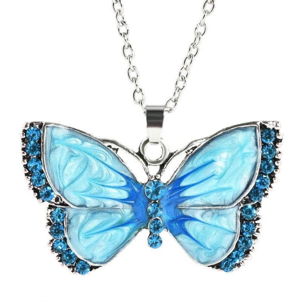 Halskjede - Butterfly - Variant 1 med halskjede