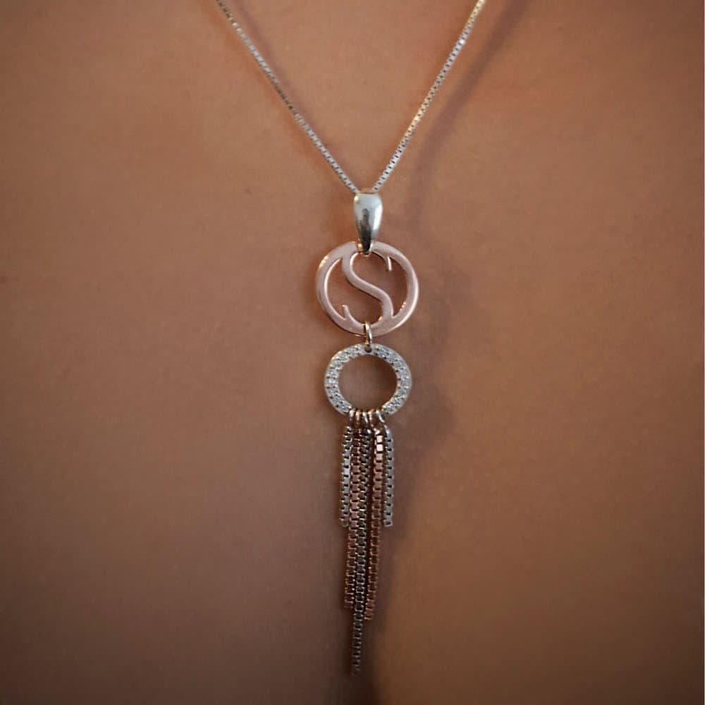 Tessa - Läckert halsband i äkta sterlingsilver