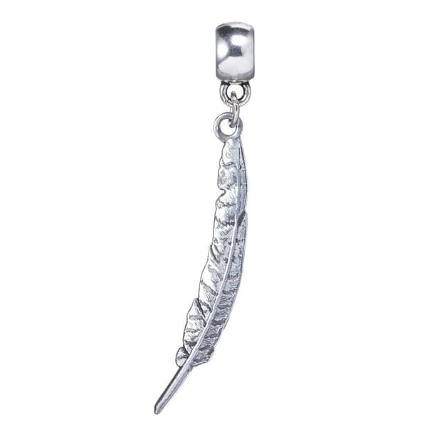 Harry Potter Feather Charm Silver One Size