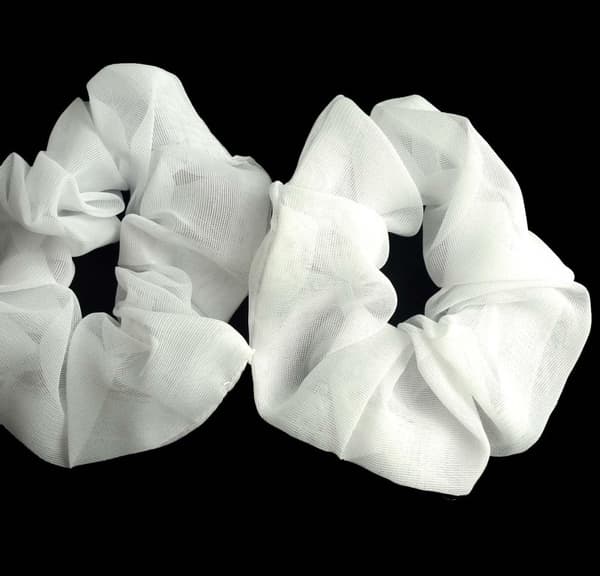 Scrunchie Vit 2-pack