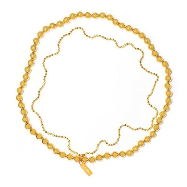 Damhalsband Folli Follie 4N9A112YY (42 cm)