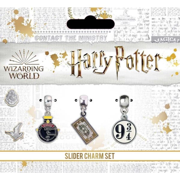 Harry Potter - Hogwarts Express Berlockset - Silverpläterad