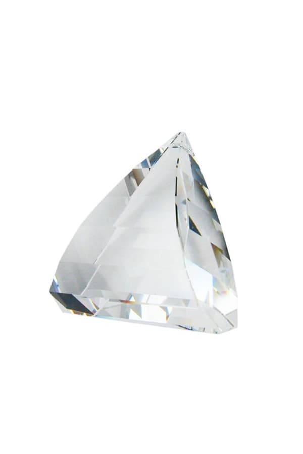 Pendant Triangle Clear Crystal - GL70263