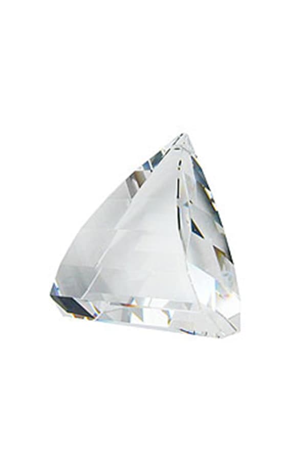 Pendant Triangle Clear Crystal - GL70263