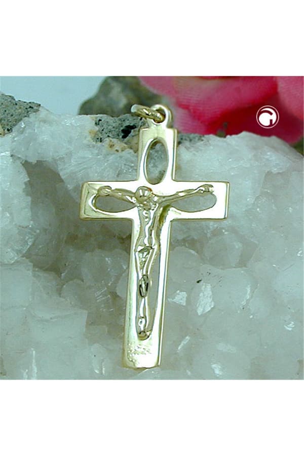 Pendant Crucifix 14k Gold - GL430432