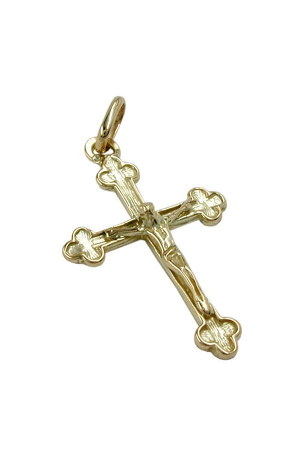 Pendant Crucifix 14k Gold - GL430431