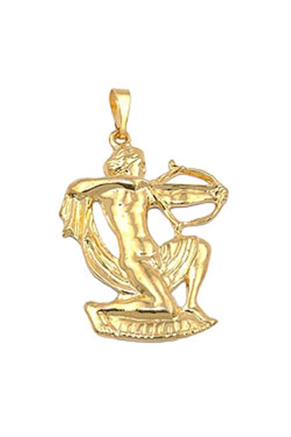 Zodiac Pendant Sagittarius Gold Plated - GL02735