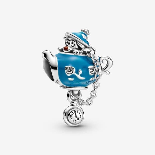 Berlock - PANDORA - Disney Alice i Underlandet - Tekanna - Silver - Blandat