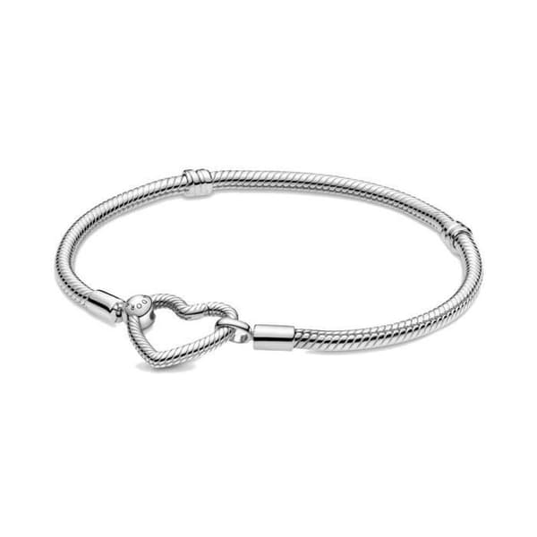 Pandora kompositionsbart hjärtlåsarmband 18 cm