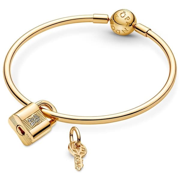 Berlock - Pandora - 760088C01 - Gul - Gyllene - Silver