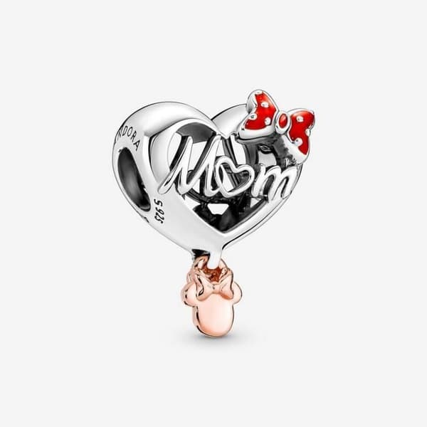 Berlock - Pandora - Minnie Mom in the Heart - 925 Silver - Kvinna - Vuxen