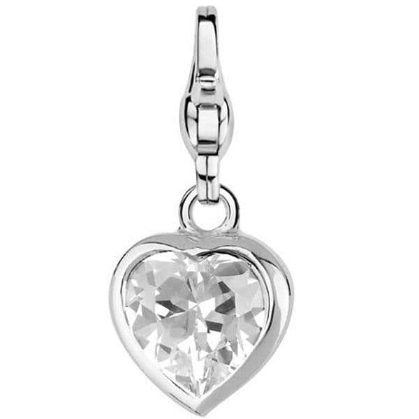 Charm - Ti Sento - 8089ZI - Silver - Silver - Kvinna