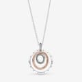 Miniatyrbild 1 av 3: PANDORA Tvåfärgade Circles Hänge &amp; Halsband 389483C01-60