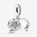 Miniatyrbild 1 av 3: Charm Pendant - Icke specificerad - Dubbel Loupe och Stjärna - Metall - Blandet - Vuxen
