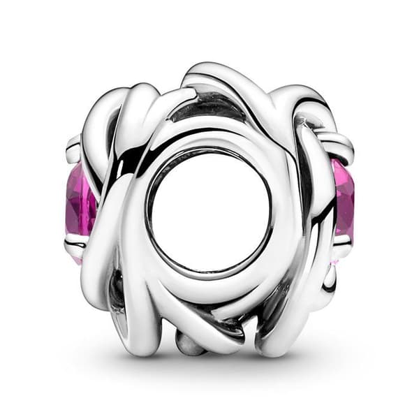 Berlock - Pandora - 790065C05 - Silver - Rosa - Dam