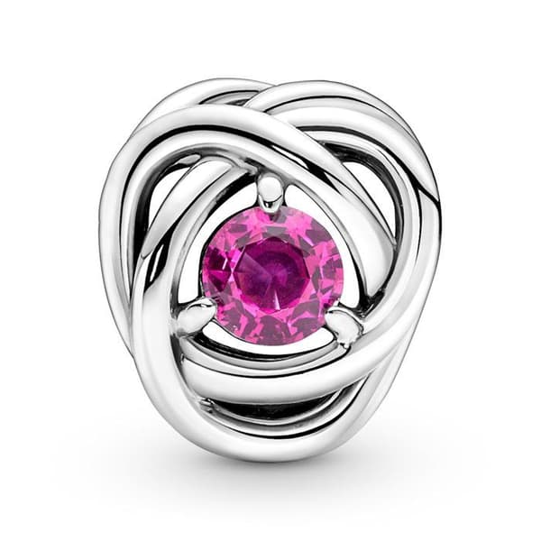 Berlock - Pandora - 790065C05 - Silver - Rosa - Dam