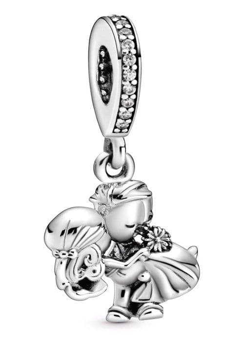 Berlock - Pandora - 798896C01 - Silver - Grå - Dam