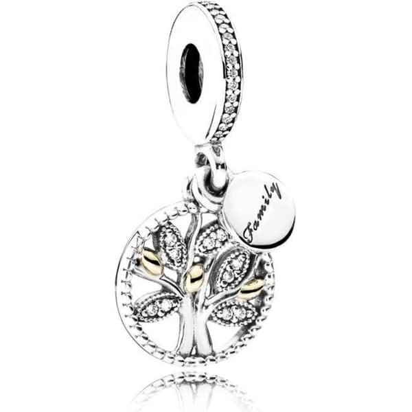 Berlock - PANDORA - 791728CZ - Silver - Grå - Dam