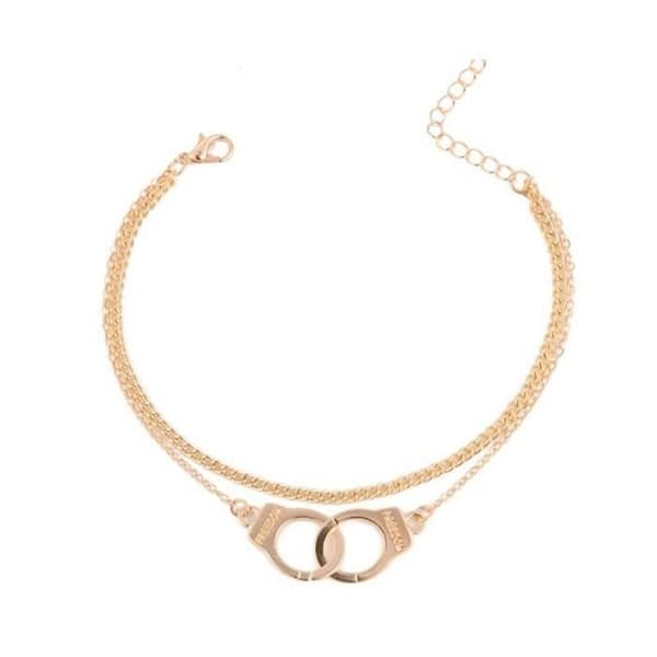 Boho Style Fotlänkar Populära handbojor Dubbelkedja Armband New Fashion Beach Smycken CR64397166