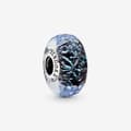 Miniatyrbild 1 av 4: Pandora hänge - Mörkblått Ocean Glass Ripple Charm 798938C00