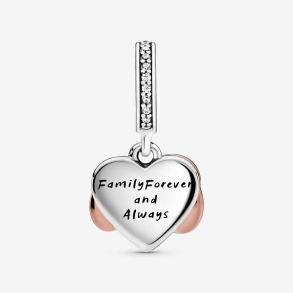 PANDORA Sparkling Infinity Heart Pendant Berlock 788878C01