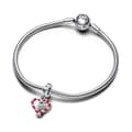 Miniatyrbild 4 av 4: Charm hänge - PANDORA - Jul - Sterling silver - Röd - Kvinna