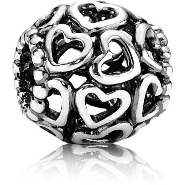 Berlockpärla - Pandora - 790964 - Silver - Genombrutet hjärta - Love Collection