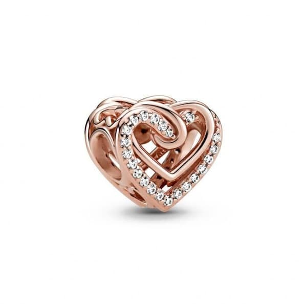 Charm - PANDORA - Människor - Färgglada hjärtan - Roséguld - Kvinnor