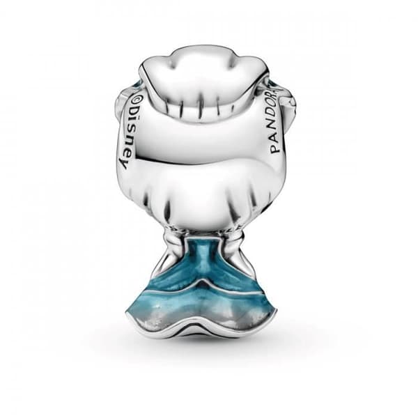 Berlock - PANDORA - Disney Askungen - Silver - Blå - Graverade ansiktsdrag