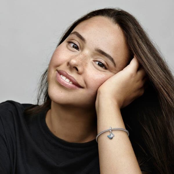 PANDORA fosforescerande eremitkrabba hängande berlock 792700C01