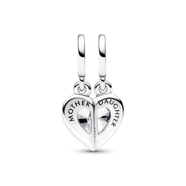 Berlockhänge - PANDORA - 792643C01 - Silver - Mor &amp; dotter - Grå