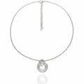 Miniatyrbild 1 av 2: Damhalsband Folli Follie 1N15F073 40-45 cm