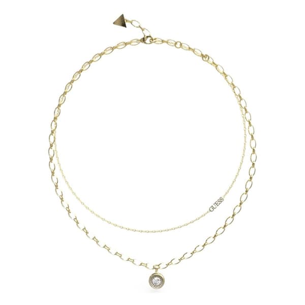 Damhalsband Guess JUBN03395JW - Guld