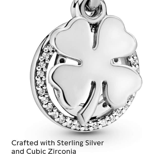 Abalorio - PANDORA - 792089CZ - Sterlingsilver - Emalj - Zirkoniumoxid