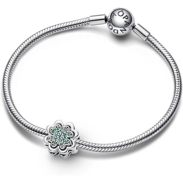 Pandora Moments Berlock 792752C01 delbar klöver - Sterling silver