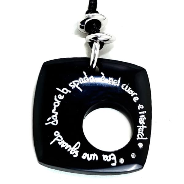 Damhalsband Demaria DM6TC038 45 cm - Svart