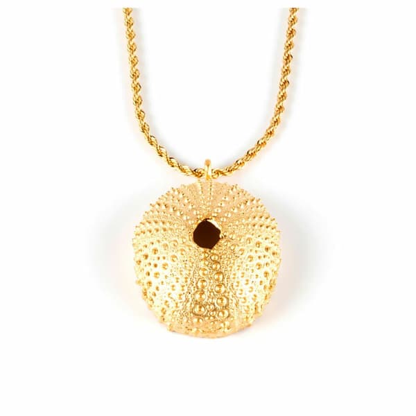 Damhalsband Shabama Trenc Top Mässing Badad i gyllene ljus 45 cm