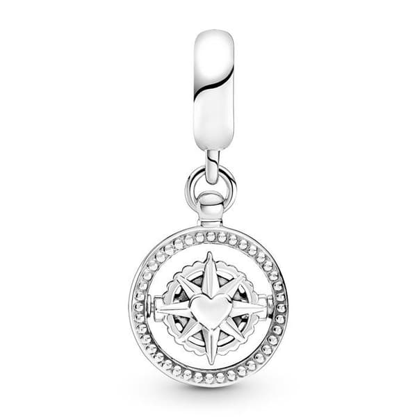 Berlock - Pandora - 790099C01 - Silver - Grå - Dam