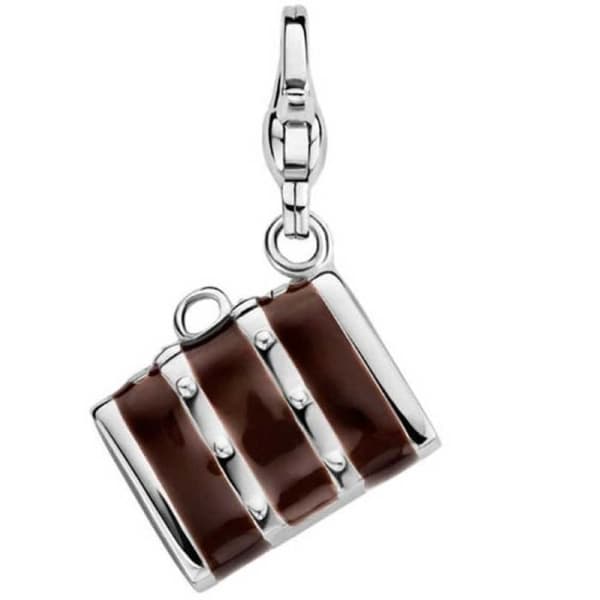 Charm - Ti Sento - 8247SI - Silver - Brun - Femme