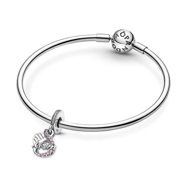 Berlockhänge - Pandora - 791488C01 - Silver - Grå - Dam