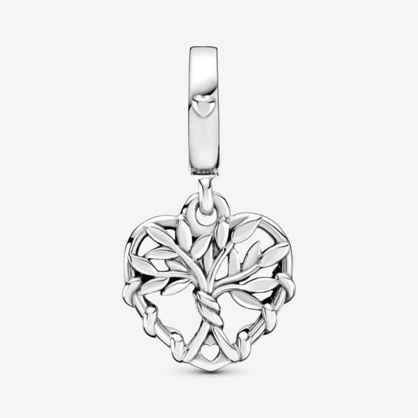 PANDORA Heart Family Tree Dingle Charm 799149C00