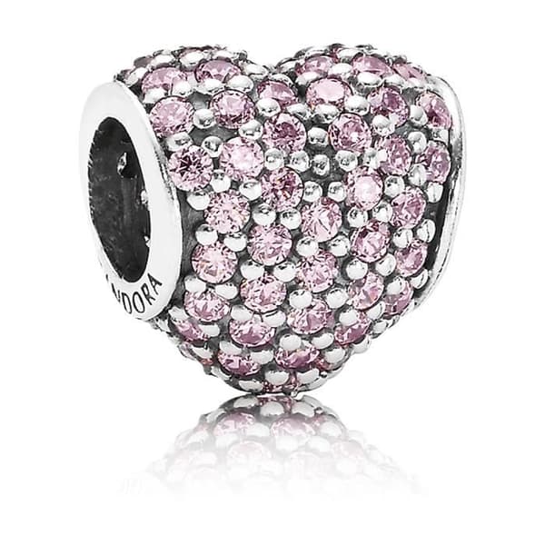 Berlock - PANDORA - 791052PCZ - Silver - Silverfärgad - Dam