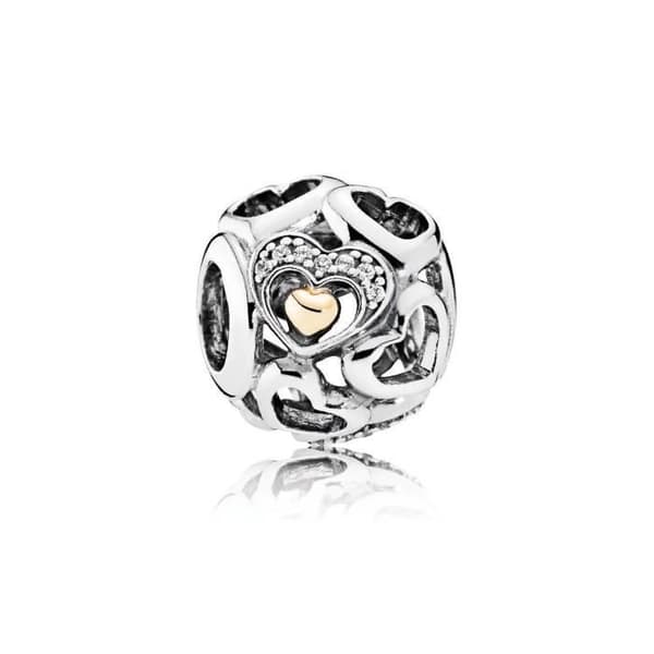 Berlock - Pandora - 792108CZ - Silver - Silver - Dam