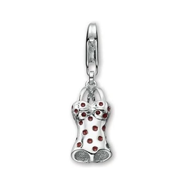 Berlock - ESPRIT - ESZZ90497A000 - Silver - Kvinna - silver / röd