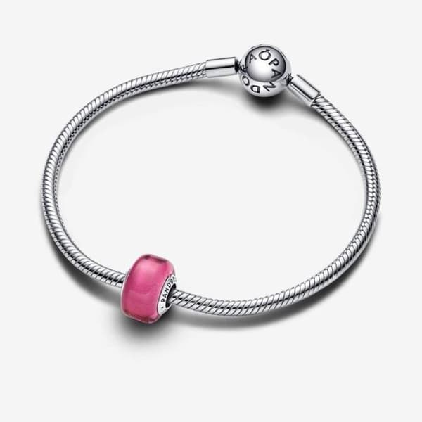 Charm Mini Murano Rosa