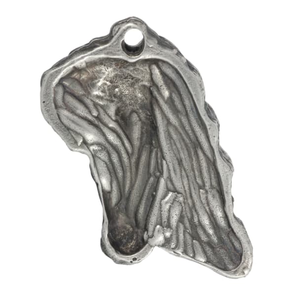 Frieserhäst - silverpläterad hästnyckelring, handväska dekoration, ryggsäckshänge från Art-Dog