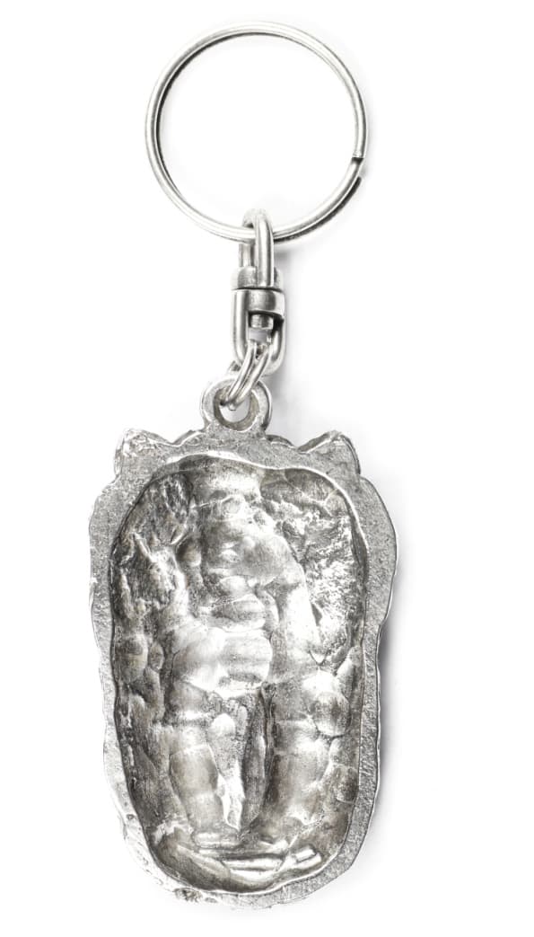 Yorkshire Terrier, York, York, Yorkie II - silverpläterad hundnyckelring, handväska dekoration, ryggsäckshänge från Art-Dog