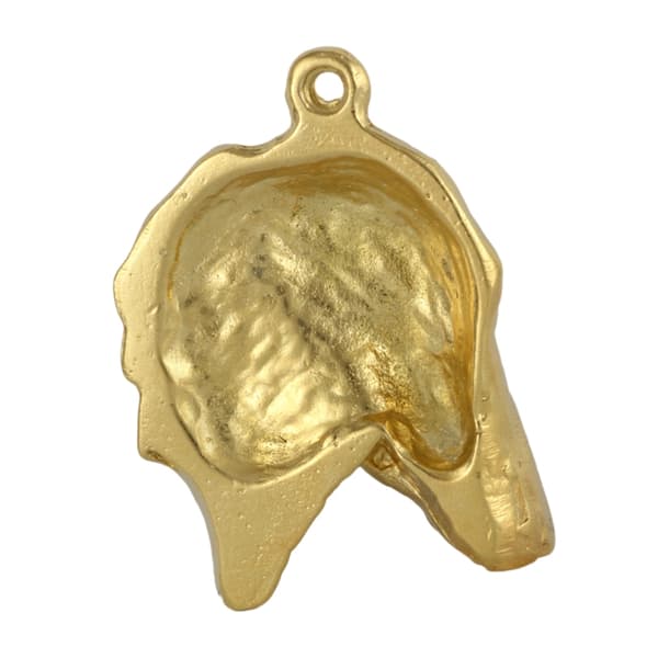 African Greyhound, Azawakh II - guldpläterad nyckelring med en hund i presentförpackning, handväska dekoration, lyxigt tillbehör från Art-Dog